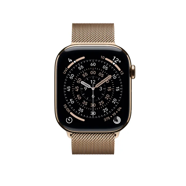 Apple Watch Series 11 GPS + Cellular 46mm Natürel Titanyum Kasa Ve Natürel Milano Loop Akıllı Saat - Görsel 3