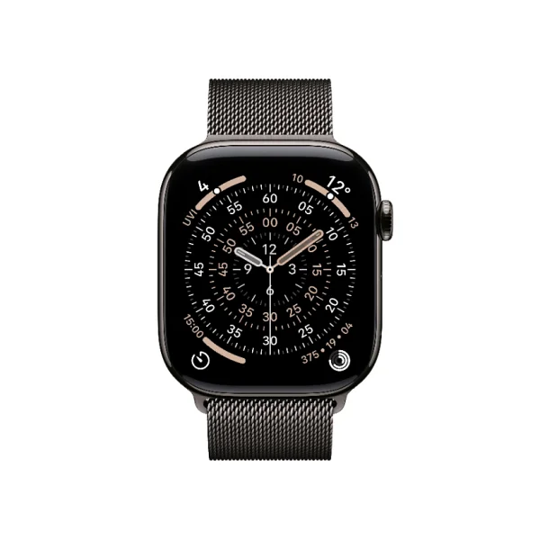 Apple Watch Series 11 GPS + Cellular 46mm Natürel Titanyum Kasa Ve Natürel Milano Loop Akıllı Saat - Görsel 8