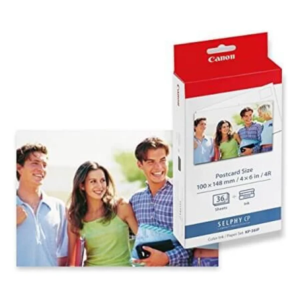 Canon Kp-36ıp Color Ink Fotoğraf Kağıdı Seti - Görsel 4