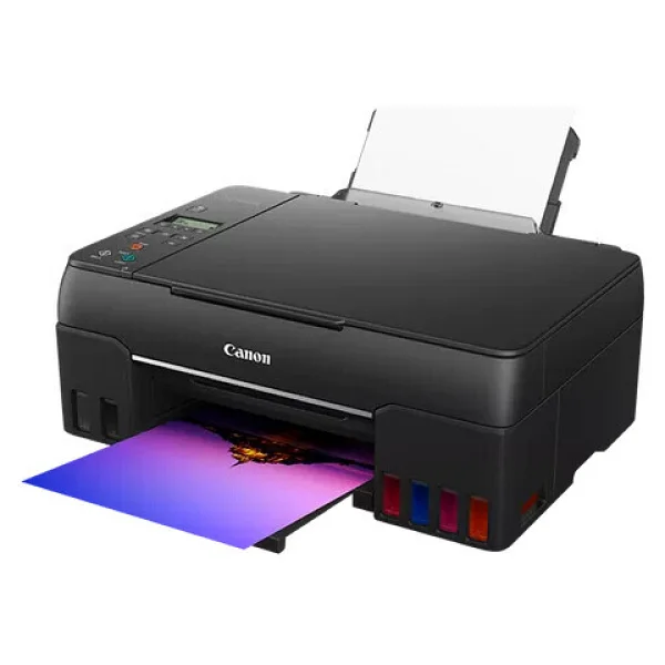 Canon Pixma G640 Wi-Fi + Tarayıcı + Fotokopi Renkli Çok Fonksiyonlu Tanklı Mürekkep Püskürtmeli Yazıcı - Görsel 7