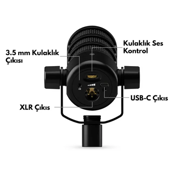 Rode Podmic USB Kardioid Dinamik Mikrofon - Görsel 9