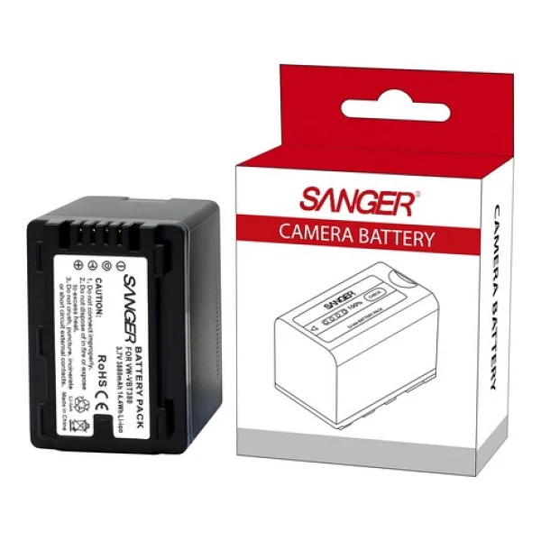 Sanger Vw-Vbt380 Panasonic Kamera Batarya - Görsel 2