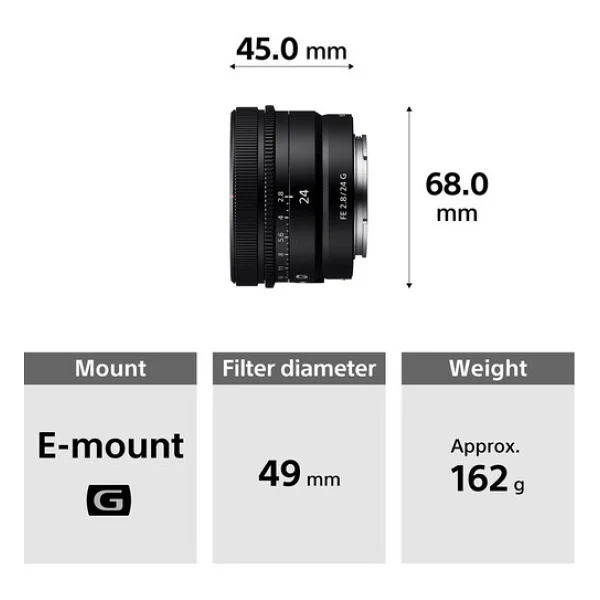 Sony Fe 24mm F/2.8 G Lens - Görsel 8