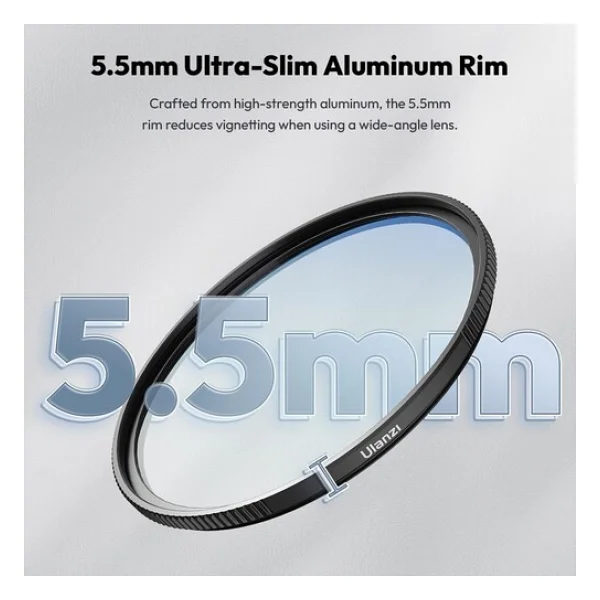 Ulanzi Uv01 58mm Protective Uv Filtre - Görsel 4