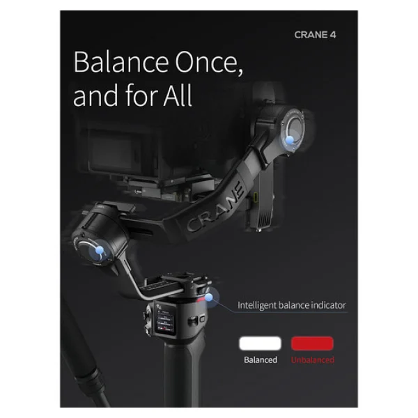 Zhiyun Crane 4 Gimbal - Görsel 9