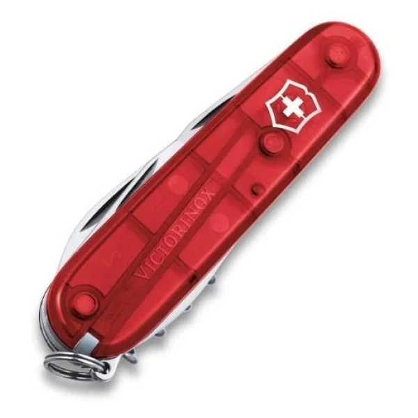 Victorinox Spartan 1.3603.T Şeffaf Kırmızı 12 Fonksiyonlu Çok Amaçlı Çakı - Görsel 2