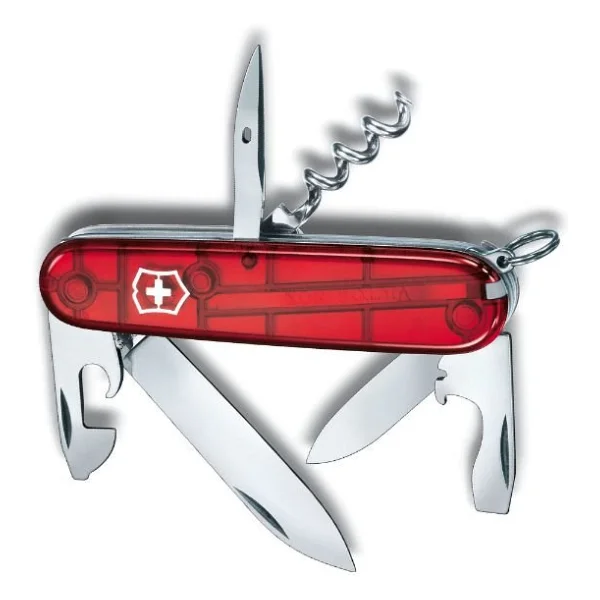 Victorinox Spartan 1.3603.T Şeffaf Kırmızı 12 Fonksiyonlu Çok Amaçlı Çakı - Görsel 4