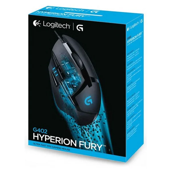 Logitech Hyperion Fury G402 910-004068 Optik Kablolu Oyuncu Mouse - Görsel 8