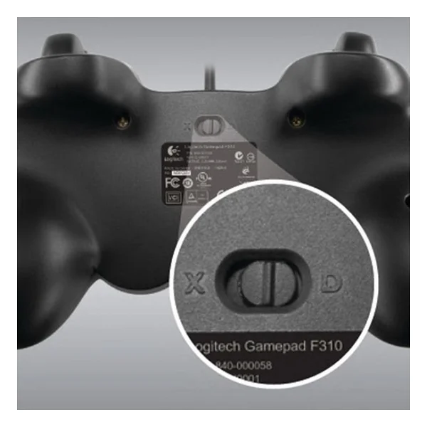 Logitech F310 Kablolu PC Oyun Kolu - Görsel 4