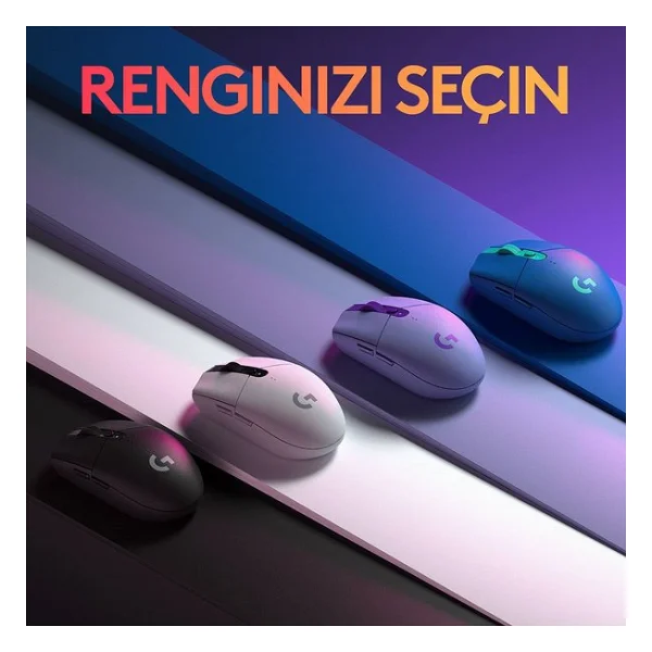 Logitech G305 910-005283 Siyah Lightspeed Optik Kablosuz Oyuncu Mouse - Görsel 9