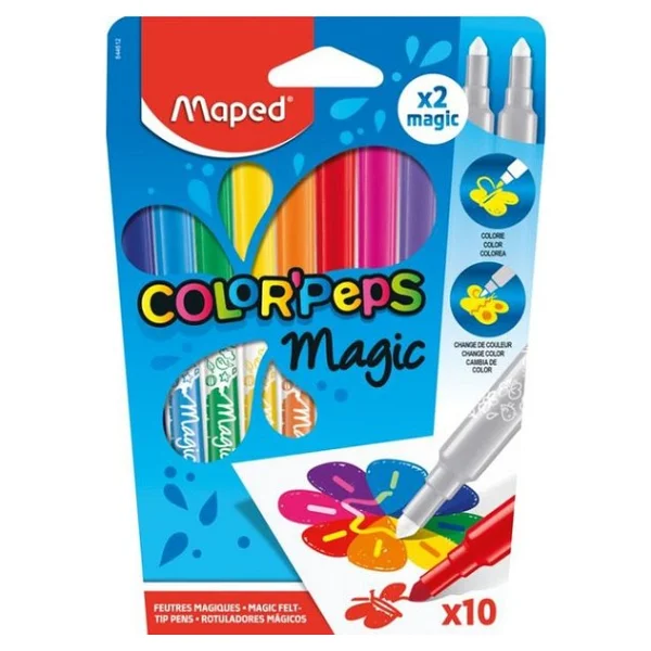 Maped Color Peps Magic 10'lu Sihirli Keçeli Kalem - Görsel 3