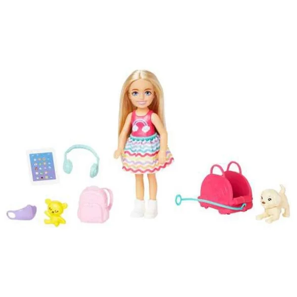 Barbie Chelsea Seyahatte Bebek Ve Aksesuarları Hjy17 - Görsel 6