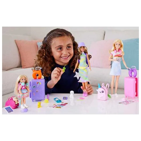 Barbie Chelsea Seyahatte Bebek Ve Aksesuarları Hjy17 - Görsel 7