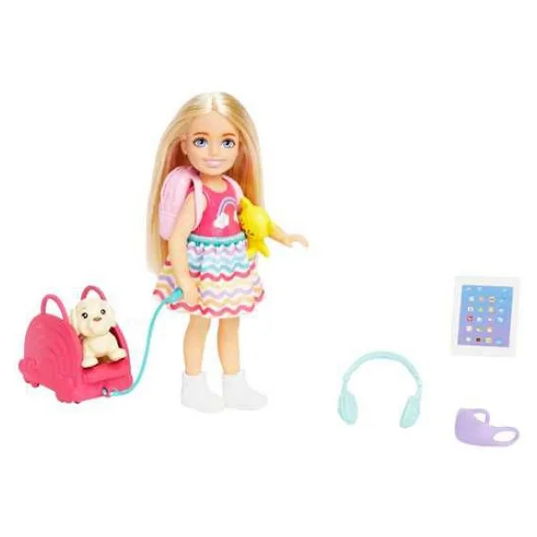Barbie Chelsea Seyahatte Bebek Ve Aksesuarları Hjy17 - Görsel 10