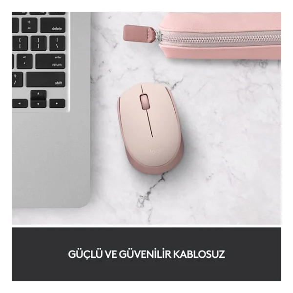 Logitech M171 910-006865 Pembe Optik Kablosuz Mouse - Görsel 3