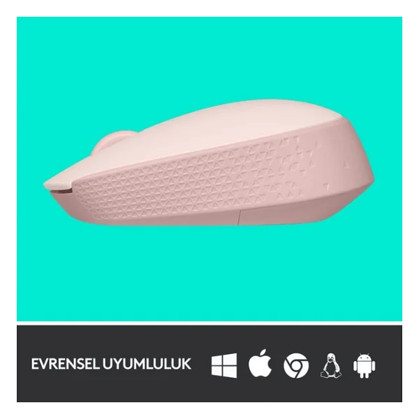 Logitech M171 910-006865 Pembe Optik Kablosuz Mouse - Görsel 5