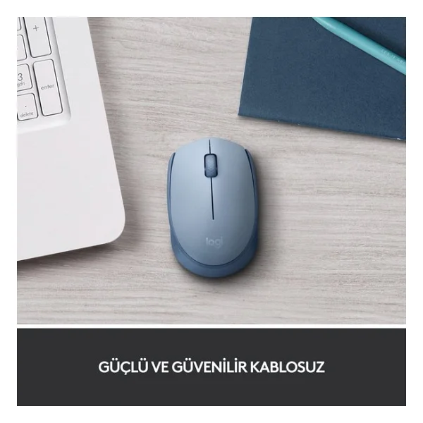 Logitech M171 Optik Kablosuz Mouse - Görsel 3
