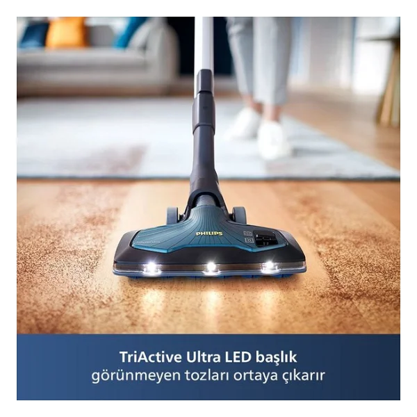 Philips Marathon Ultimate Xb9185/07 899 W Toz Torbasız Süpürge - Görsel 3