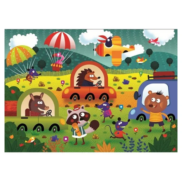 Ks Games The Traffic Rush Puzzle 12 Parça 32702 - Görsel 4