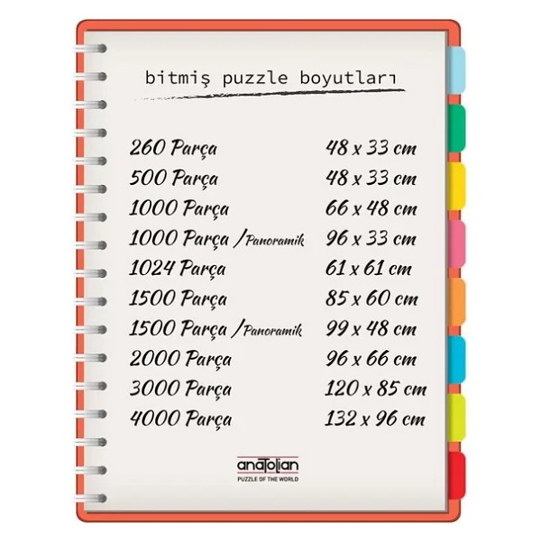 Anatolian Noel 500 Parça Puzzle 3638 - Görsel 4