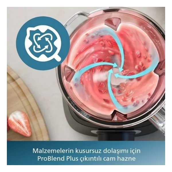 Philips 5000 Serisi Problend Plus Hr3030/00 1200 W Smoothie Blender - Görsel 5