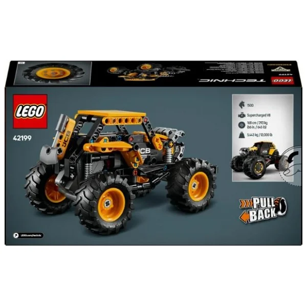 Lego 42199 Technic Monster Jam Dıgatron Çek-Bırak - Görsel 4