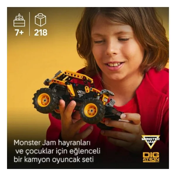 Lego 42199 Technic Monster Jam Dıgatron Çek-Bırak - Görsel 5