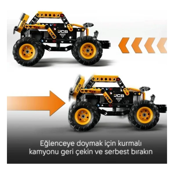 Lego 42199 Technic Monster Jam Dıgatron Çek-Bırak - Görsel 6