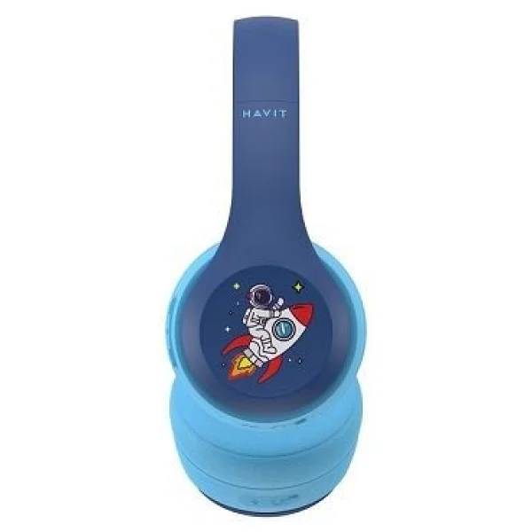Havit H626bt Mavi Kulak Üstü Bluetooth Kulak - Görsel 3
