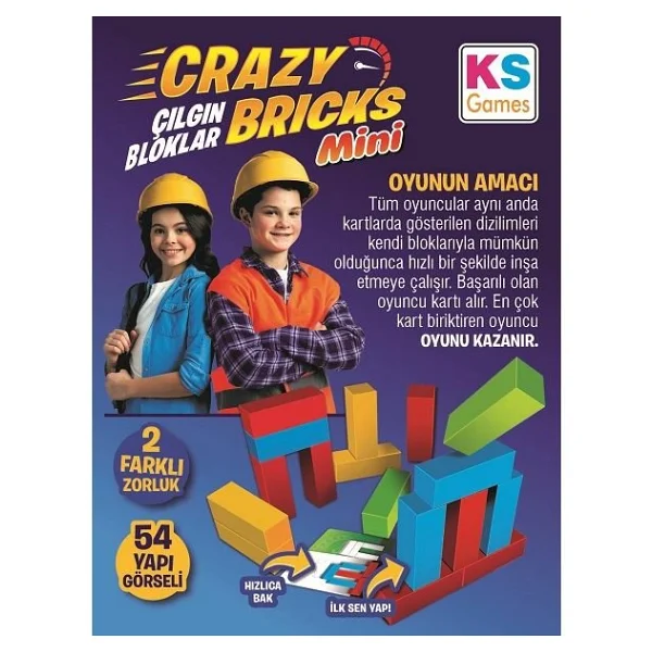 Ks Games 25129 Crazy Bricks Mini - Görsel 2