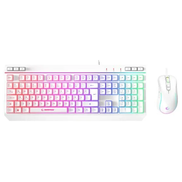Rampage Seraphic Km-R57 RGB Kablolu Oyuncu Mekanik Klavye Mouse Seti - Görsel 7