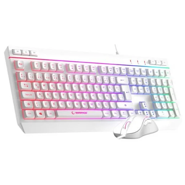 Rampage Seraphic Km-R57 RGB Kablolu Oyuncu Mekanik Klavye Mouse Seti - Görsel 8
