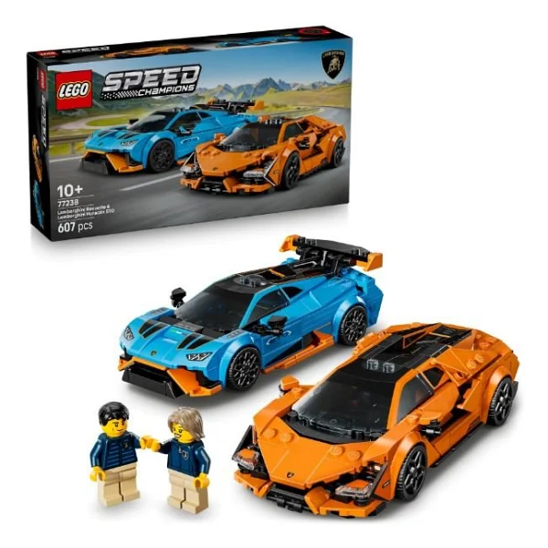 Lego 77238 Speed Champions Lamborghini Revuelto Ve Huracan Sto - Görsel 2