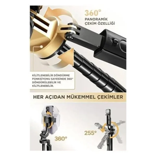 Torima L16 153 Cm Tripod - Görsel 3