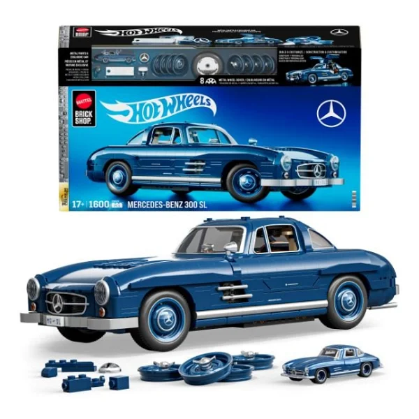 Hot Wheels Premium Serisi Mercedes-Benz 300sl Araba Hww25 - Görsel 6