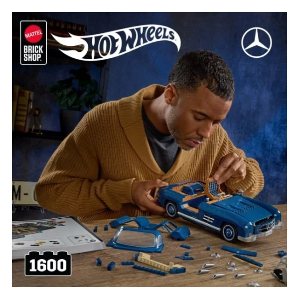 Hot Wheels Premium Serisi Mercedes-Benz 300sl Araba Hww25 - Görsel 7