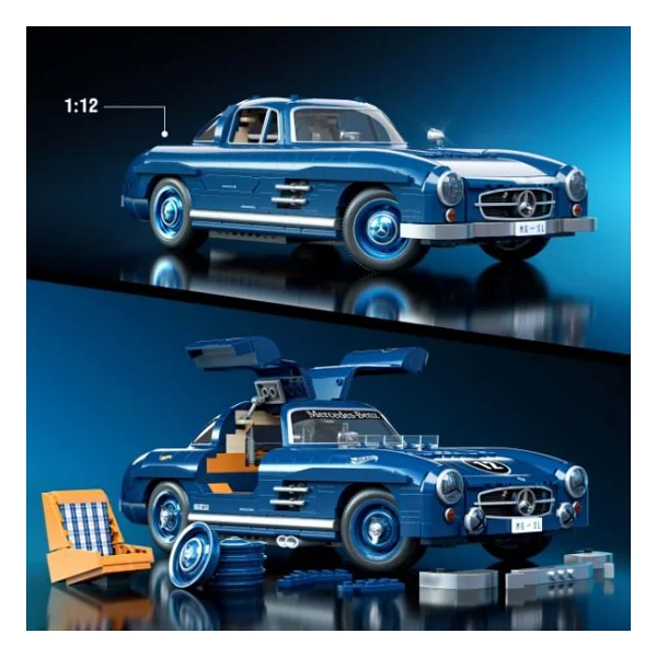 Hot Wheels Premium Serisi Mercedes-Benz 300sl Araba Hww25 - Görsel 8