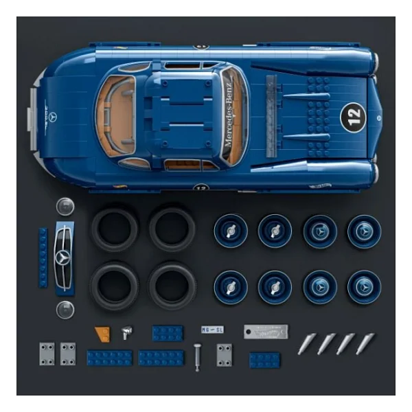 Hot Wheels Premium Serisi Mercedes-Benz 300sl Araba Hww25 - Görsel 9