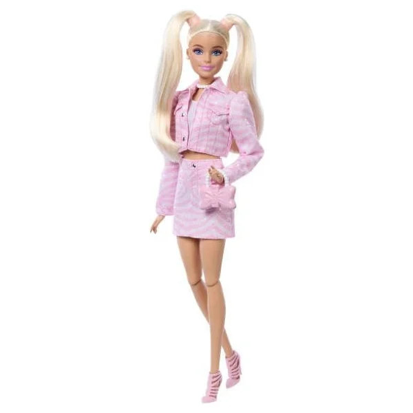Barbie Deluxe Style Pembe Ceketli Bebek Hyv24-Jjn69 - Görsel 8