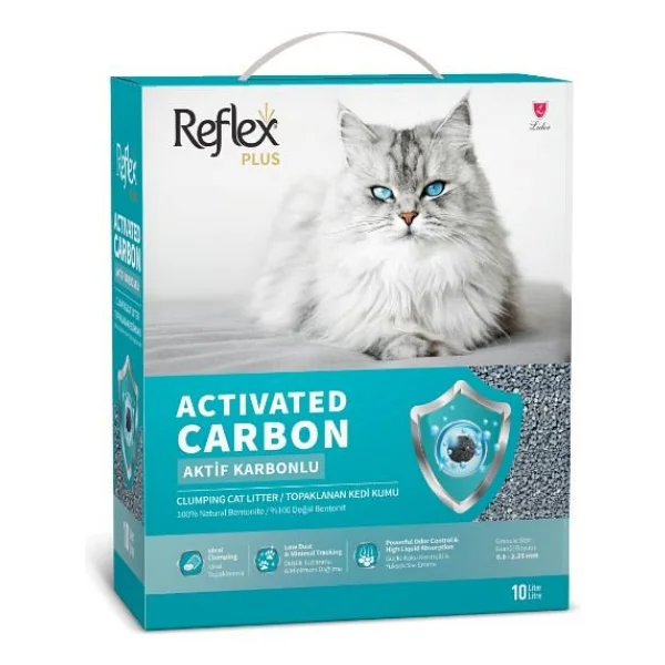 Reflex Aktif Karbonlu 10 Lt Topaklanan Kedi Kumu - Görsel 8