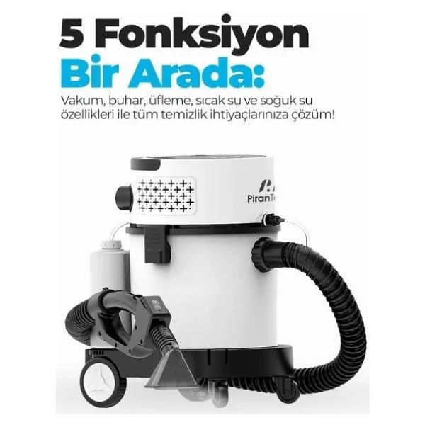 Pirantech Rlz-208 Halı Ve Koltuk Yıkama Makinesi - Görsel 3