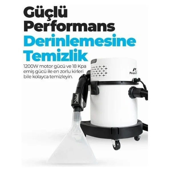 Pirantech Rlz-208 Halı Ve Koltuk Yıkama Makinesi - Görsel 4