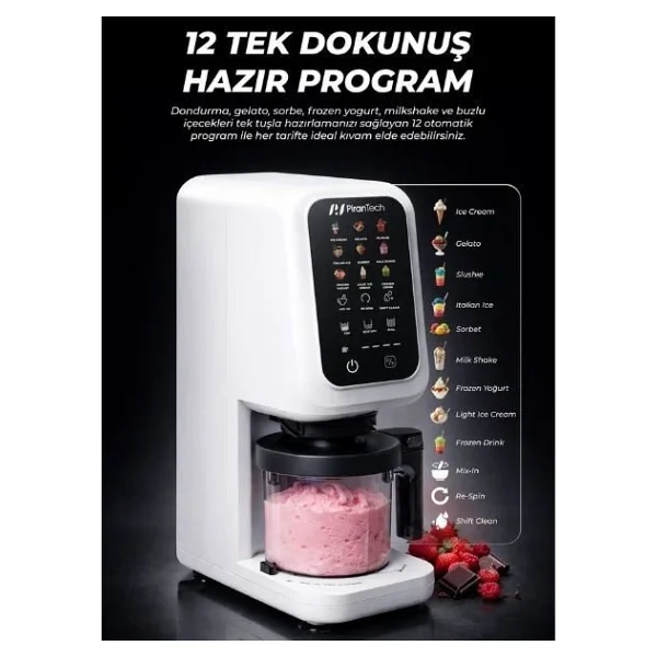 Pirantech Dm-26 Dondurma Makinesi - Görsel 4