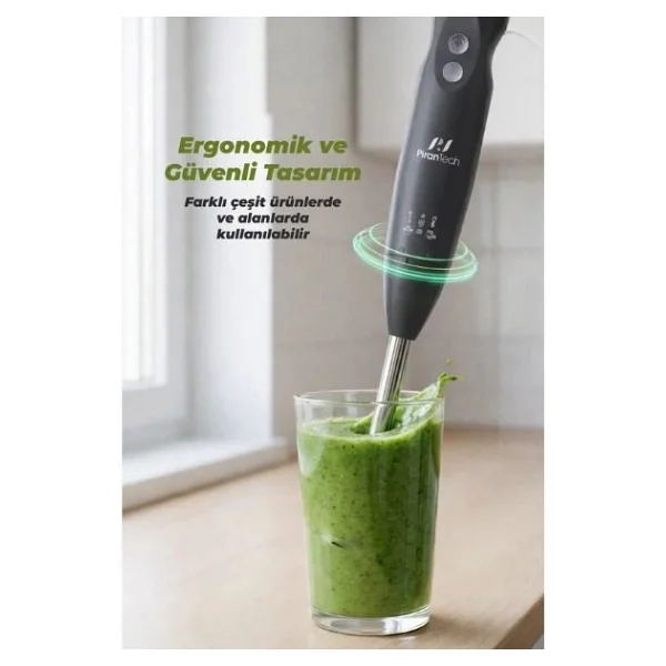 Pirantech Yh-83 1700 W El Blenderi - Görsel 4