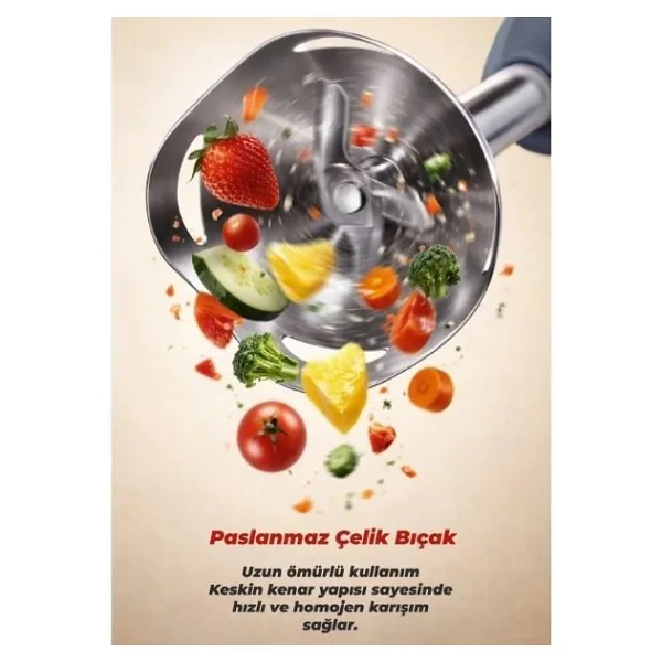 Pirantech Yh-83 1700 W El Blenderi - Görsel 5