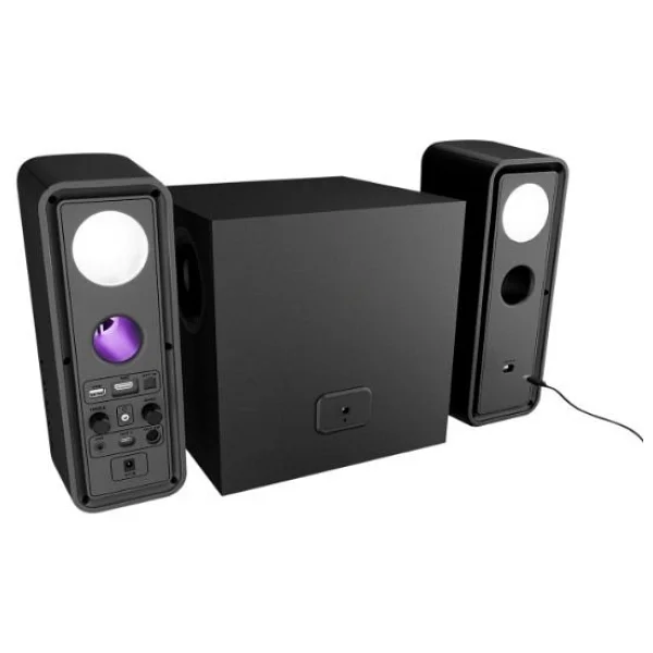 Rampage Rms-311 Shard RGB 80 W 2+1 Bluetooth Hoparlör - Görsel 4
