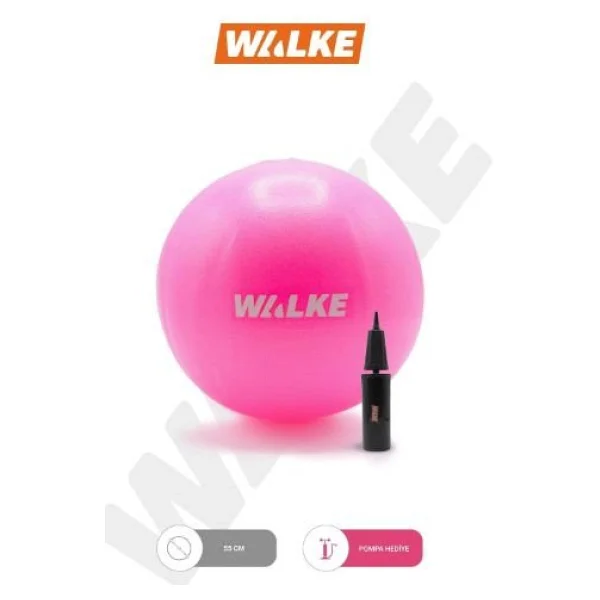 Walke 55 Cm Deluxe Pilates Topu + Pompası - Görsel 2
