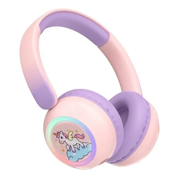 Havit H666BT Pembe Kulak Üstü Çocuk Bluetooth Kulaklık - Görsel 5
