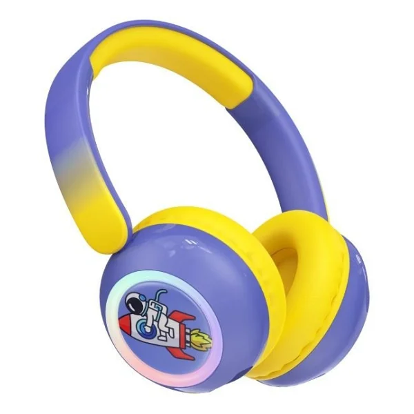 Havit H666BT Mavi Kulak Üstü Çocuk Bluetooth Kulaklık - Görsel 4