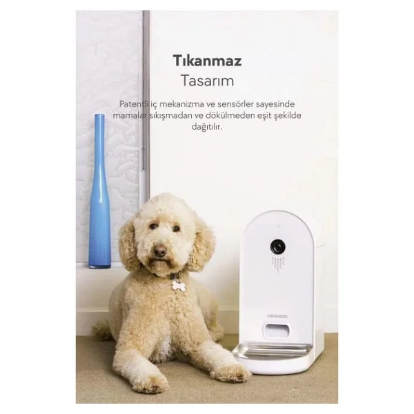 Dogness F01-A 6 Lt Kameralı Akıllı Otomatik Mama Kabı - Görsel 5